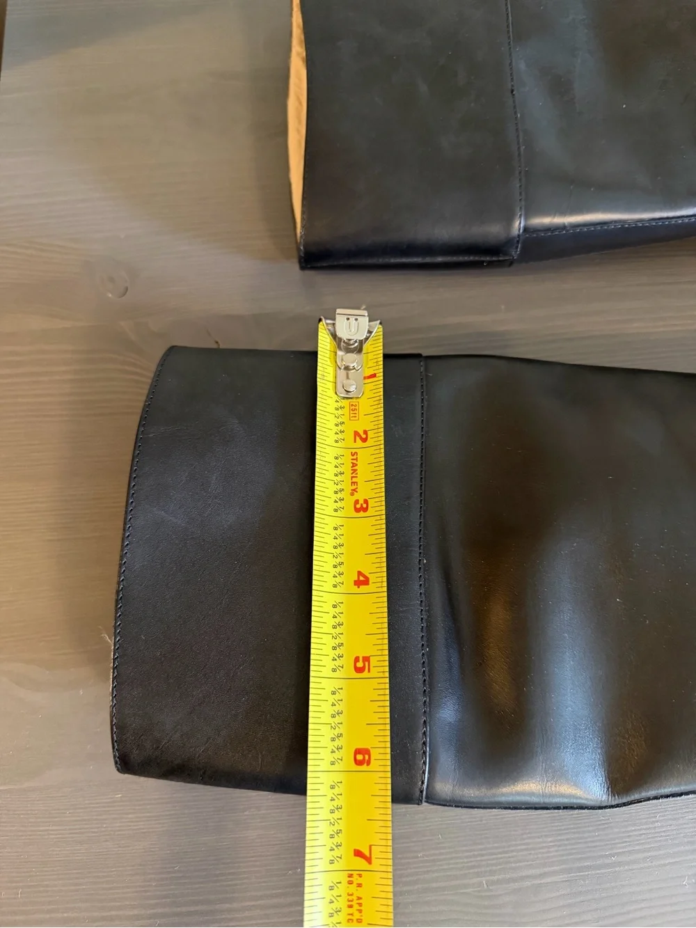 Michael Kors Classic Black Leather Knee-High Boots